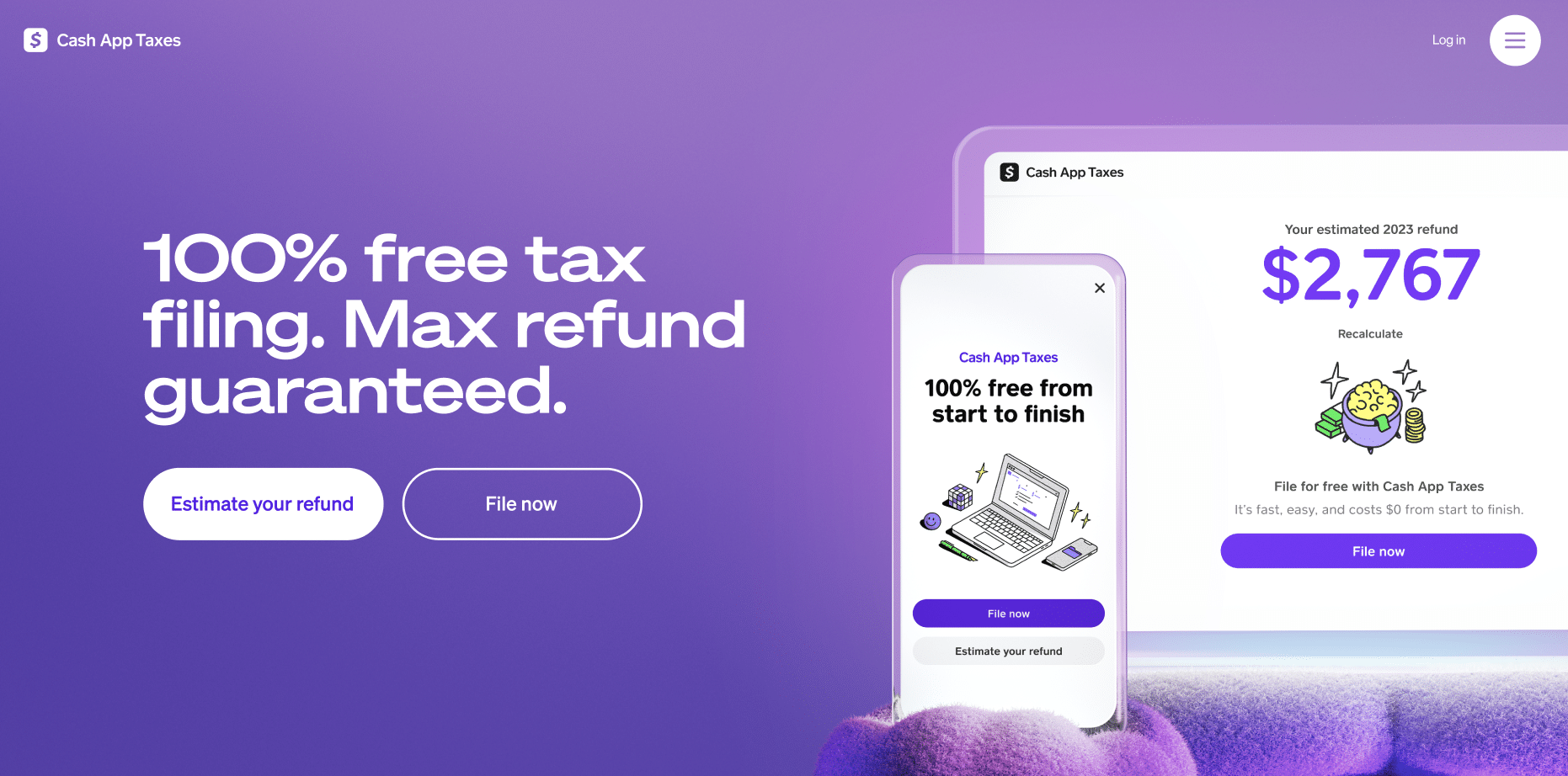 Cash App Taxes Landing Page - Dave Chung - Content Strategist & UX ...